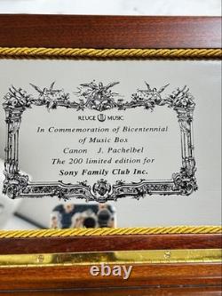 Rare 200Th Anniversary Reuge Music Box 72-Note Limited Edition