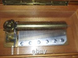 Rare Antique Reuge CH6 Cylinder Music Box Gorgeous Composer