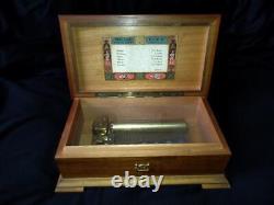 Rare Antique Reuge CH6 Cylinder Music Box Gorgeous Composer