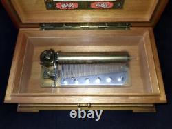 Rare Antique Reuge CH6 Cylinder Music Box Gorgeous Composer