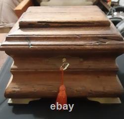 Rare Antique Reuge Music Box Swiss Musical Movement- Italy