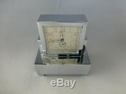 Rare Antique Swiss Musical Alarm Clock Reuge Music Box Plays Alarm (Watch Video)