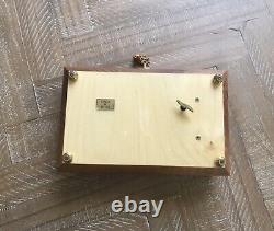 Rare Collectible HANDMADE Swiss Reuge Music Box Tune Memory 5988 Made in Italy