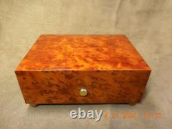 Rare & Exquisite Reuge 3 Tune 36 Note Thuya Wood Music Box (see Video)