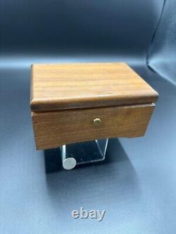 Rare Old Reuge Music Box Sainte Croix Switzerland Cylinder Cartel Hardwood Box