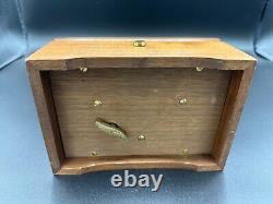 Rare Old Reuge Music Box Sainte Croix Switzerland Cylinder Cartel Hardwood Box