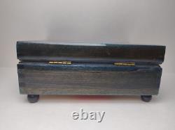 Rare Pepsi Cola Radio Jingle Music box Reuge Movement Wood Box Pepsi Girl Tested