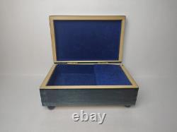 Rare Pepsi Cola Radio Jingle Music box Reuge Movement Wood Box Pepsi Girl Tested