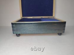 Rare Pepsi Cola Radio Jingle Music box Reuge Movement Wood Box Pepsi Girl Tested