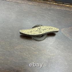 Rare REUGE ONYX MUSIC BOX DOLPHIN FEET WORKING 2 Songs Love Story & Rain Drops