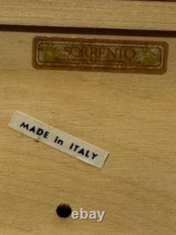 Rare Reuge 3/72 Music Box Sorrento Inlaid Burl Wood Guido Valse 3 Parts 72 Notes