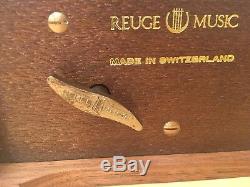 Rare Reuge Music Box W. A. Mozart Glockenspiel 1 / 36 Made in Switzerland