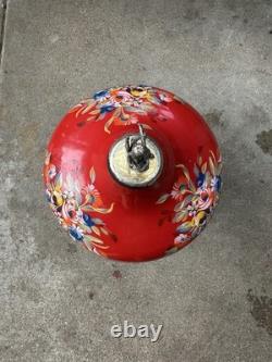 Rare Reuge Porcelain Musical Carousel Cigarette Dispenser