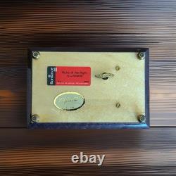 Rare Reuge, Swiss Musical Movement, Music Of the Night, A. L Webber Box (Romance)