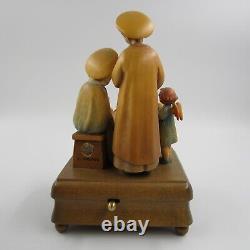 Rare Vintage Anri Holy Night Holy Family Nativity Music Box Reuge LE 923/1850