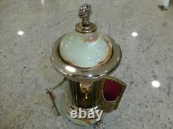 Rare Vintage Swiss Reuge Dancing Ballerina Music Box Carousel Items Holder