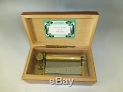 Rare Vintage Swiss Thorens (pre Reuge) Music Box 72 Key (watch The Video)