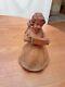 Rare Vtg Reuge Swiss Wood Carved Hand Painted Music Box/ Ave Maria Schubert