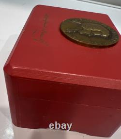 Red REUGE Switzerland Music Box Mozart Eine Kleine Nachtmusik Allegro RE VTG