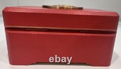 Red REUGE Switzerland Music Box Mozart Eine Kleine Nachtmusik Allegro RE VTG