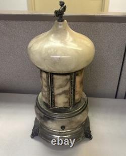 Refuge 16 Marble carousel music box cigarette carousel Italy