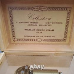 Regue Music Box Great Composers Collection Wolfgang Amadeus Mozart Glockenspiel