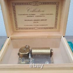Regue Music Box Great Composers Collection Wolfgang Amadeus Mozart Glockenspiel