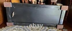 Reuge 144-Note Beethoven Symphony No. 5, 6, 9 Music Box Black classic Japan