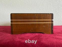 Reuge 18-Note Music Box/Jewelry Box made in Switzerland with Reuge movement