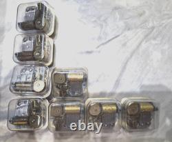 Reuge 18 note music box movement mechanism lot of 8