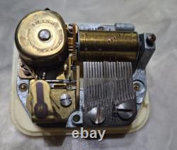 Reuge 18 note music box movement mechanism lot of 8