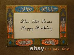 Reuge 2 Tune 36 Note Musical Movement Nos Bless This House/ Happy Birthday