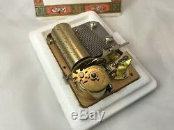 Reuge 2 song 36 Note Swiss musical movement for music box, plays Kathleen Video