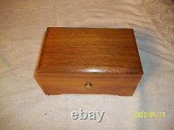 Reuge 36 Note Music Box Reuge Original Solid Mahogany Wood Excellent
