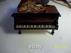 Reuge 36 Note Piano Musical Jewelry Box Excellent Condition Very Rare