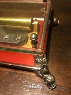 Reuge 3/72 Note Vintage Music Box (Plays The Thieving Magpie) WATCH VIDEO