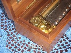 Reuge 3/72 Walzenspieluhr Walzenspieldose Spieldose Swiss Cylinder Music Box