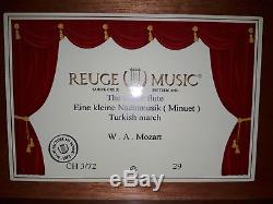 Reuge 3 Air 72 Note Swiss Cylinder Music Box Mint Condition (Watch Video)