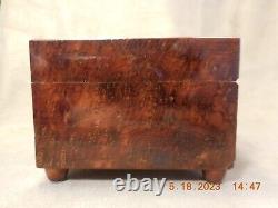 Reuge 3 Tune 50 Note Thuya Wood Music Box Plays Judaica Melodies (see Video)