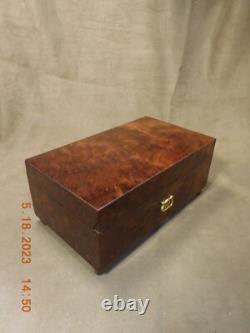 Reuge 3 Tune 50 Note Thuya Wood Music Box Plays Judaica Melodies (see Video)