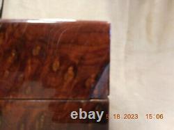 Reuge 3 Tune 50 Note Thuya Wood Music Box Plays Judaica Melodies (see Video)