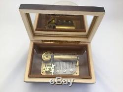 Reuge 3 song 36 note music box, Laras Theme, Edelweiss, Sound of Music