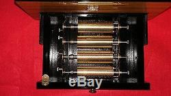 Reuge 5 Cylinder Interchangeable Music Box (Watch Video)