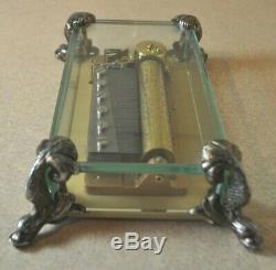 Reuge 72 Crystal Clear Music Box (Larger Feet) The Dauphin LOWER PRICE