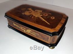 Reuge 72 Note 3 Air Stunning Music Box in Exquisite Case F. Chopin (Watch Video)