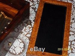 Reuge 72 Note Music And Jewelry Tray New Custom Made One Of A Kind