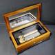 Reuge 72-Note Music Box Ave Maria 3-Part Rosewood Case, Swiss Made Japan JP