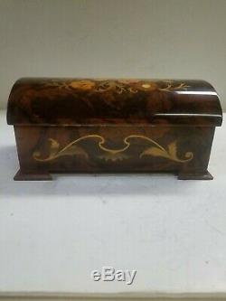 Reuge 72 Note Music Box Turkish March 3 Parts Gorgeous