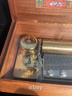 Reuge 72 Note Swiss Music Box plays Eine Kleine Nachtmusik by Mozart. SEE VIDEO