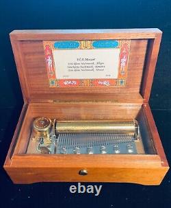 Reuge 72 Note Swiss Music Box plays Eine Kleine Nachtmusik by Mozart. SEE VIDEO